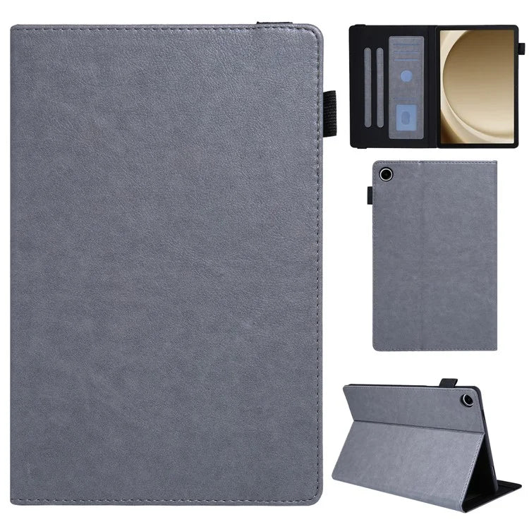 For Samsung Galaxy Tab A9+ X210 Case Card Slots PU Leather Flip Stand Tablet Cover