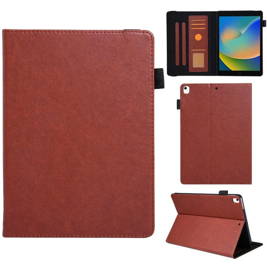 For iPad 10.2 (2021) / (2020) / (2019) / iPad Air 10.5 inch (2019) / Pro 10.5-inch (2017) Case Card Slots Leather Tablet Cover