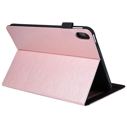 For iPad 10.9 (2022) Shockproof Case Card Slots Tablet Leather Flip Cover with Pens Holder