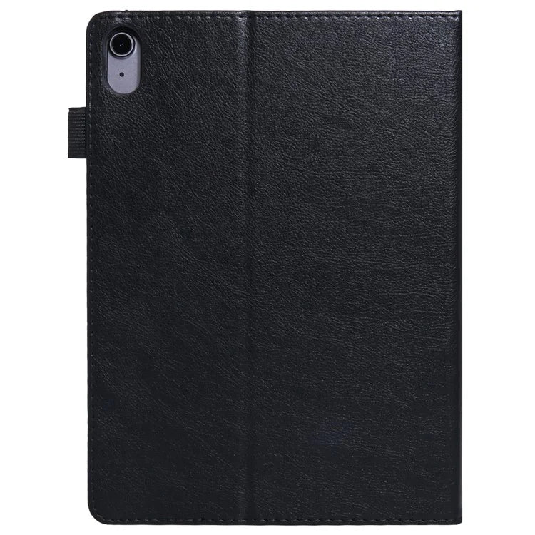 For iPad 10.9 (2022) Shockproof Case Card Slots Tablet Leather Flip Cover with Pens Holder