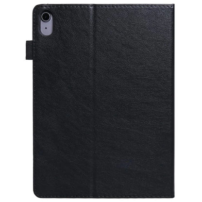 For iPad 10.9 (2022) Shockproof Case Card Slots Tablet Leather Flip Cover with Pens Holder