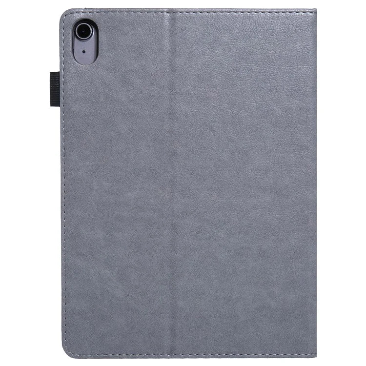 For iPad 10.9 (2022) Shockproof Case Card Slots Tablet Leather Flip Cover with Pens Holder