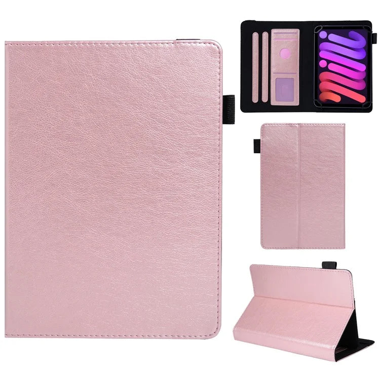 7-inch Tablet Leather Case Card Slots Stand Protective Cover
