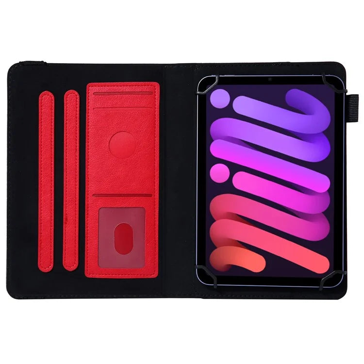 7-inch Tablet Leather Case Card Slots Stand Protective Cover