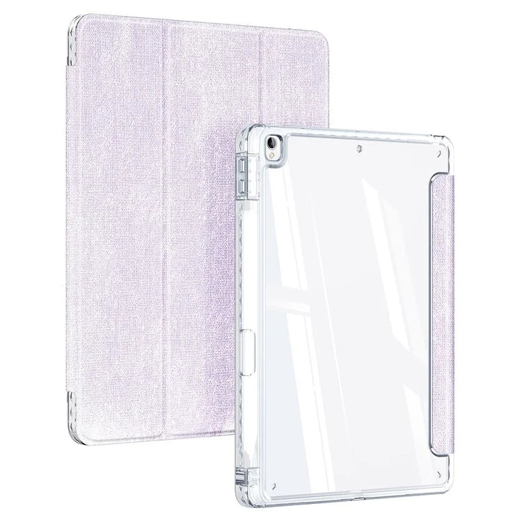DUX DUCIS Unid Series For iPad 10.2 (2021) / (2020) / (2019) / iPad Air 10.5 inch (2019) / Pro 10.5-inch (2017) Leather Case Clear Back Cover