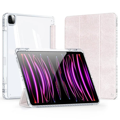 DUX DUCIS Unid Series For iPad Pro 11 (2020) (2021) (2022) / Air 11 (2024) / Air (2022) / (2020) Case Clear TPU+PC+Leather Cover