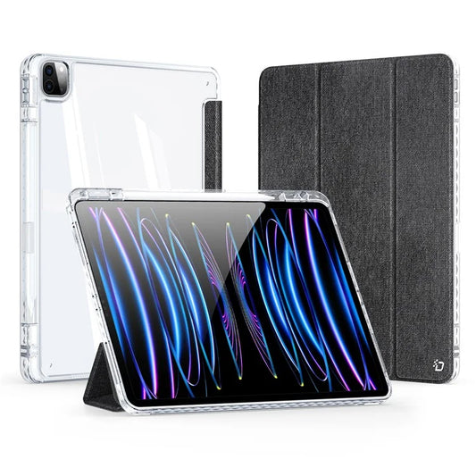DUX DUCIS Unid Series For iPad Pro 12.9-inch (2018) (2020) (2021) (2022) TPU+PC+Leather Tablet Case with Auto Wake / Sleep