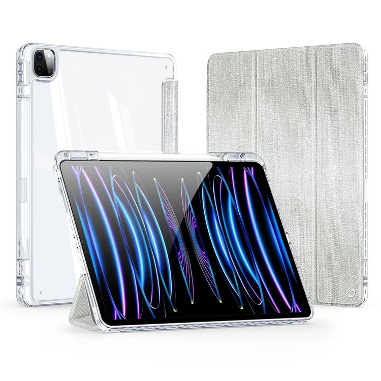 DUX DUCIS Unid Series For iPad Pro 12.9-inch (2018) (2020) (2021) (2022) TPU+PC+Leather Tablet Case with Auto Wake / Sleep