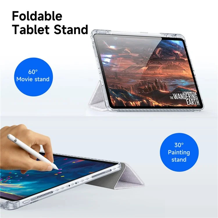 DUX DUCIS Unid Series For iPad Pro 12.9-inch (2018) (2020) (2021) (2022) TPU+PC+Leather Tablet Case with Auto Wake / Sleep
