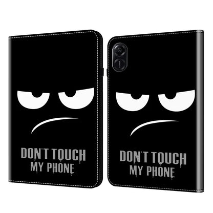 For Honor Pad X9 Case PU Leather Folio Stand Pattern Printing Tablet Cover
