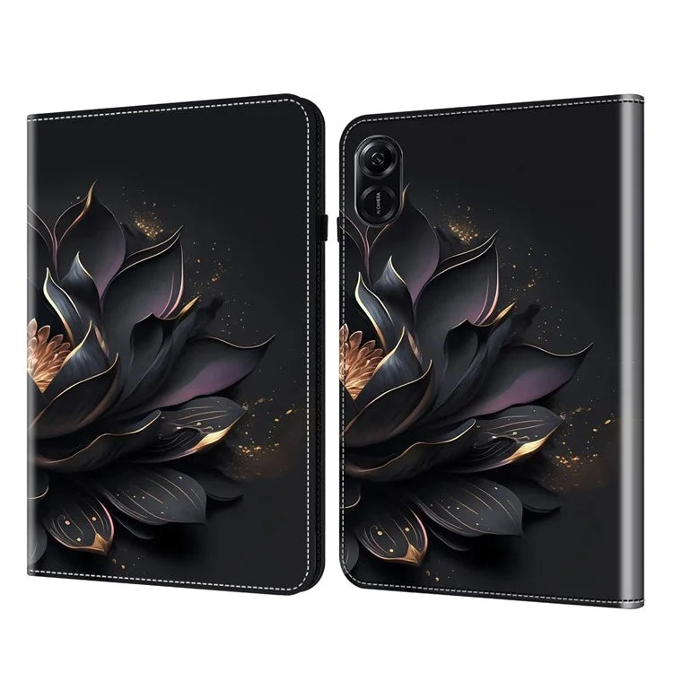 For Honor Pad X9 Case PU Leather Folio Stand Pattern Printing Tablet Cover