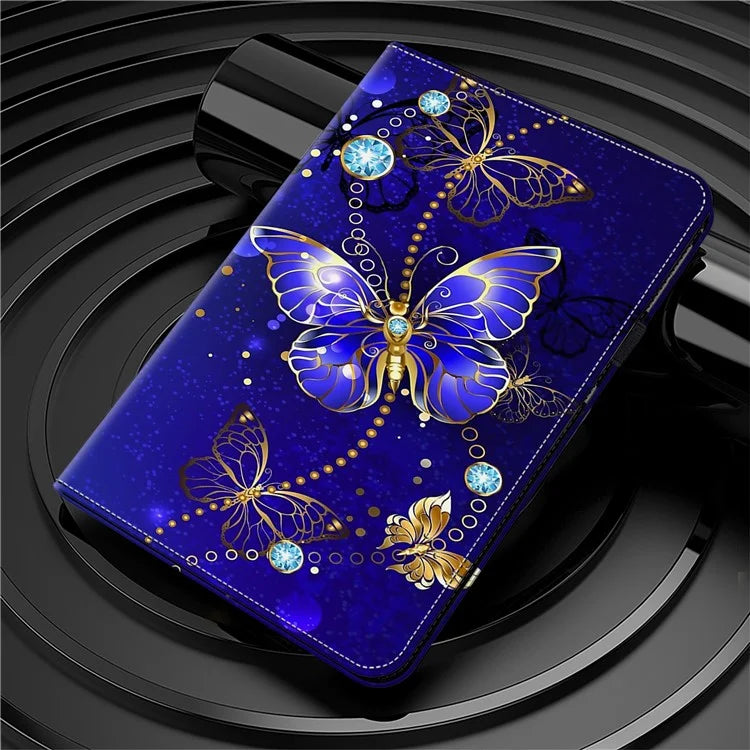 For Honor Pad X9 Case PU Leather Folio Stand Pattern Printing Tablet Cover