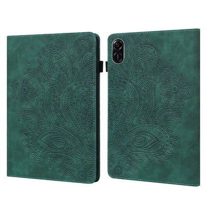 For Honor Pad X9 Case Flower Pattern PU Leather Folio Stand Tablet Cover with Card Slots