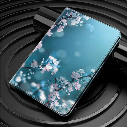 For Honor Pad 8 Case PU Leather Pattern Viewing Stand Card Slots Tablet Cover