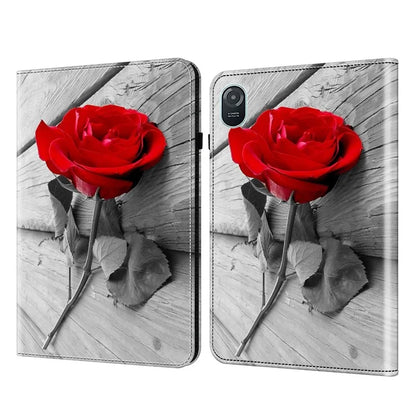 For Honor Pad 8 Case PU Leather Pattern Viewing Stand Card Slots Tablet Cover