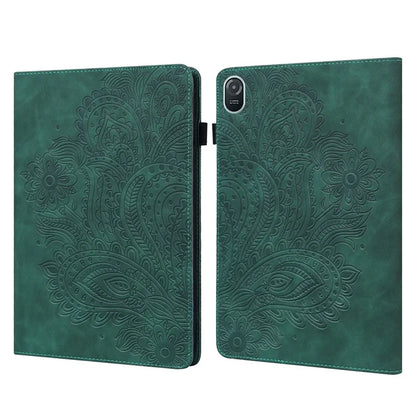 For Honor Pad 8 Case Flower Pattern PU Leather Card Slots Stand Protective Tablet Cover