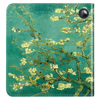 For Kobo Libra 2 N418 Kickstand Case Pattern Printing PU Leather E-Reader Cover