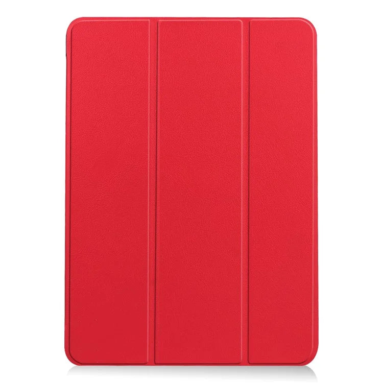 For iPad Air 13 (2024) Case Auto Wake  /  Sleep Tri-fold Stand Leather Tablet Cover