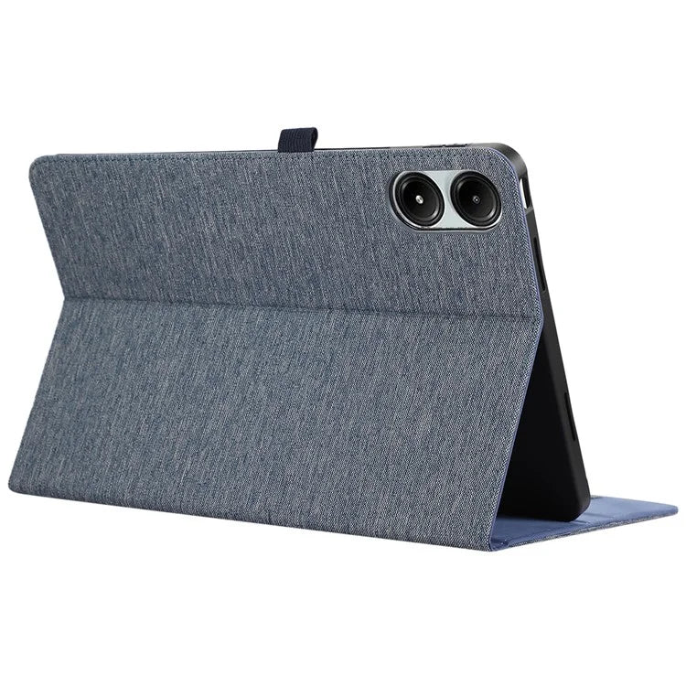 For Xiaomi Redmi Pad Pro / Redmi Pad Pro 5G / Poco Pad Card Holder Cloth Texture Leather Case Tablet Stand Cover
