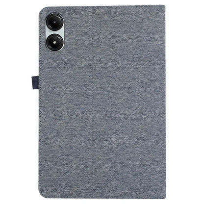 For Xiaomi Redmi Pad Pro / Redmi Pad Pro 5G / Poco Pad Card Holder Cloth Texture Leather Case Tablet Stand Cover