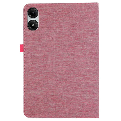 For Xiaomi Redmi Pad Pro / Redmi Pad Pro 5G / Poco Pad Card Holder Cloth Texture Leather Case Tablet Stand Cover