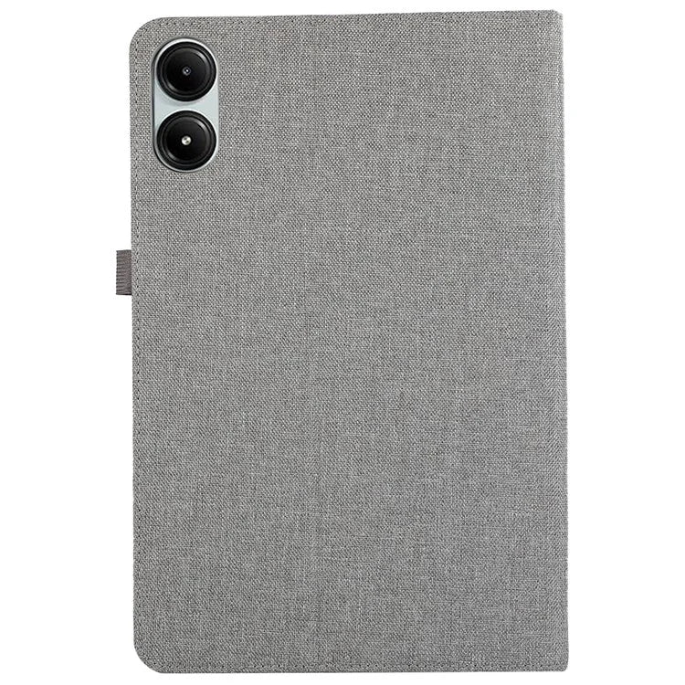 For Xiaomi Redmi Pad Pro / Redmi Pad Pro 5G / Poco Pad Card Holder Cloth Texture Leather Case Tablet Stand Cover
