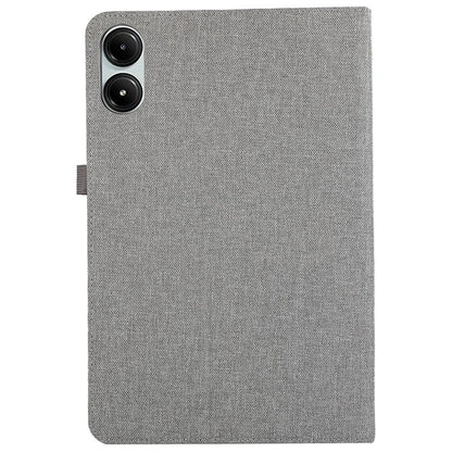 For Xiaomi Redmi Pad Pro / Redmi Pad Pro 5G / Poco Pad Card Holder Cloth Texture Leather Case Tablet Stand Cover