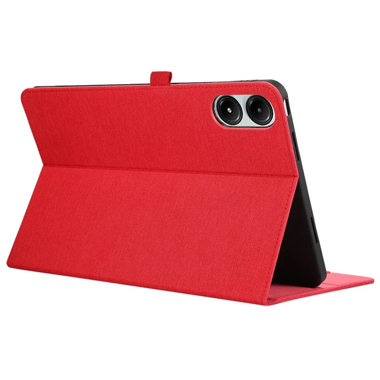 For Xiaomi Redmi Pad Pro / Redmi Pad Pro 5G / Poco Pad Card Holder Cloth Texture Leather Case Tablet Stand Cover