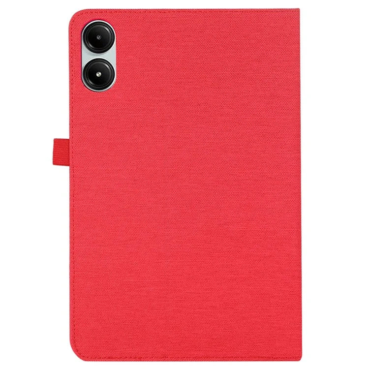 For Xiaomi Redmi Pad Pro / Redmi Pad Pro 5G / Poco Pad Card Holder Cloth Texture Leather Case Tablet Stand Cover