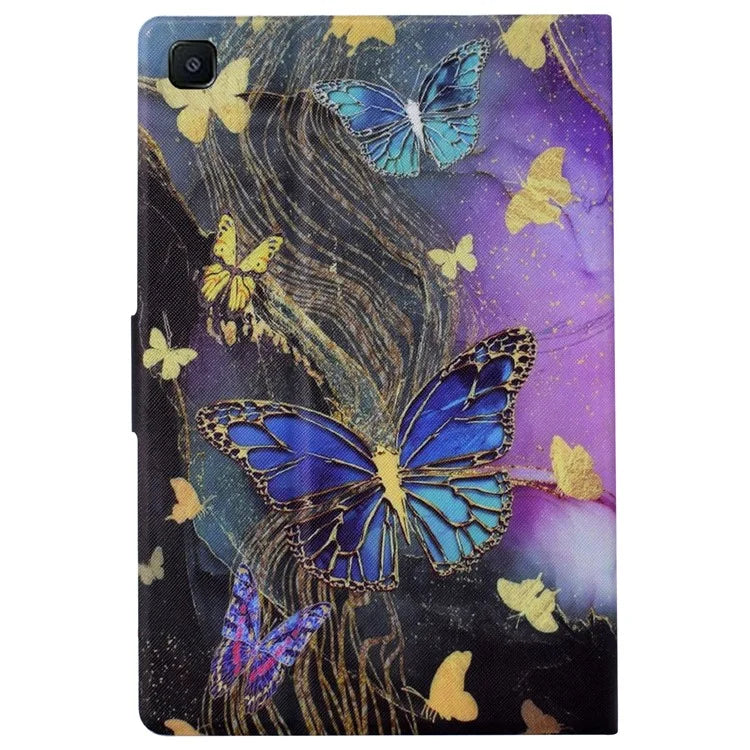 For Samsung Galaxy Tab S6 Lite (2020) / (2022) / (2024) (SM-P610 / 615) Case Pattern Printing Leather Tablet Cover with Card Holder