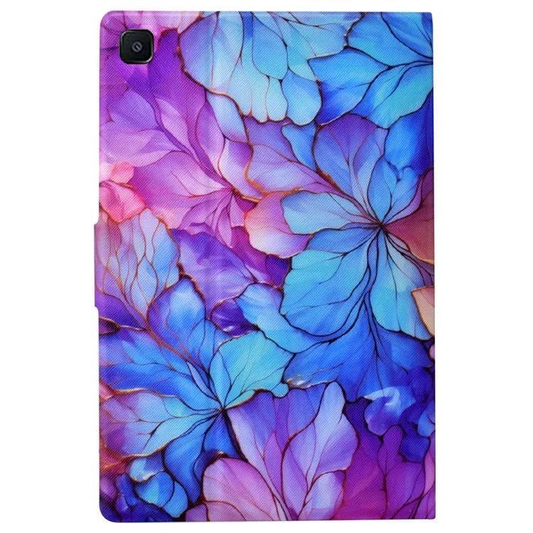 For Samsung Galaxy Tab S6 Lite (2020) / (2022) / (2024) (SM-P610 / 615) Case Pattern Printing Leather Tablet Cover with Card Holder