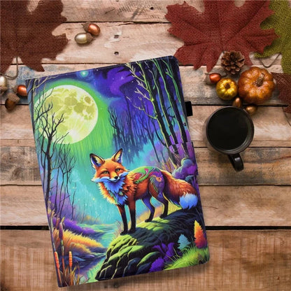 For Samsung Galaxy Tab S6 Lite (2020) / (2022) / (2024) (SM-P610 / 615) Case Pattern Printing Leather Tablet Cover with Card Holder