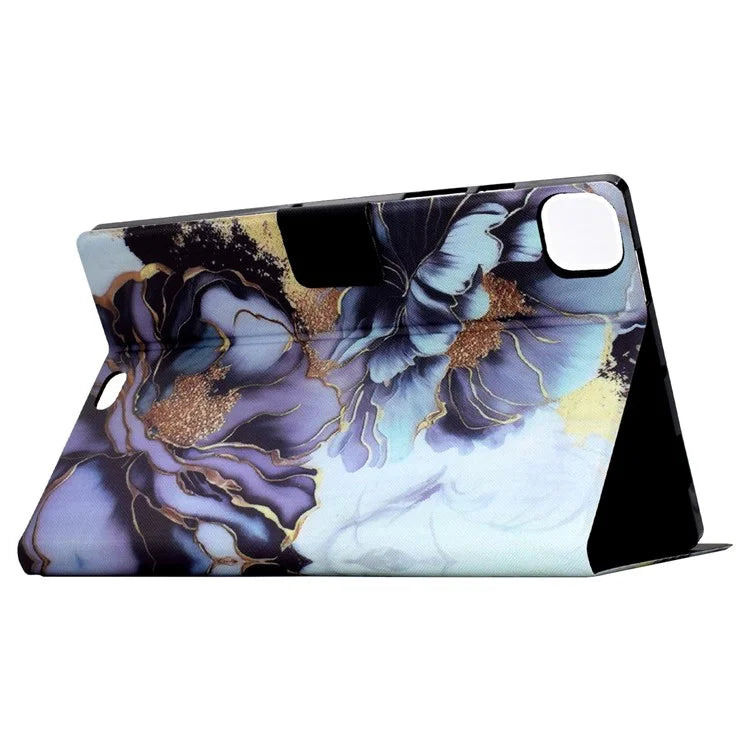 For iPad Pro 11 (2018) / (2020) / iPad Air 11 (2024) / Air (2020) / (2022) Case PU Leather Pattern Folio Smart Tablet Cover