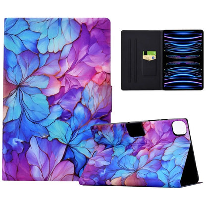 For iPad Pro 11 (2018) / (2020) / iPad Air 11 (2024) / Air (2020) / (2022) Case PU Leather Pattern Folio Smart Tablet Cover