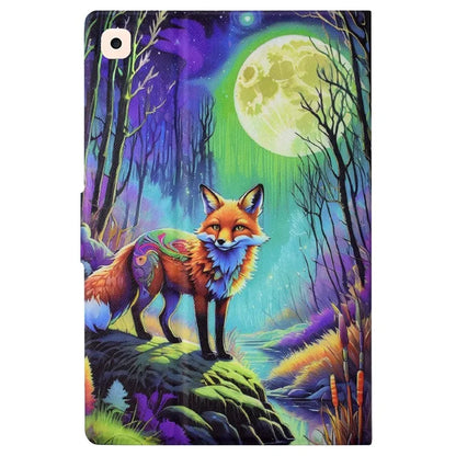 For iPad 10.2 (2020) / (2019) / iPad Air 10.5 inch (2019) Leather Case Pattern Print Card Slots Tablet Cover
