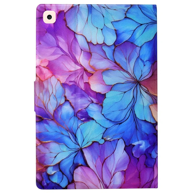 For iPad 10.2 (2020) / (2019) / iPad Air 10.5 inch (2019) Leather Case Pattern Print Card Slots Tablet Cover