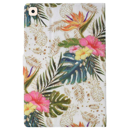 For iPad 10.2 (2020) / (2019) / iPad Air 10.5 inch (2019) Leather Case Pattern Print Card Slots Tablet Cover