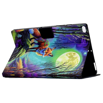For iPad Air (2013) / iPad Air 2 / iPad 9.7-inch (2017) / (2018) Case PU Leather Pattern Folio Stand Protective Shell Cover