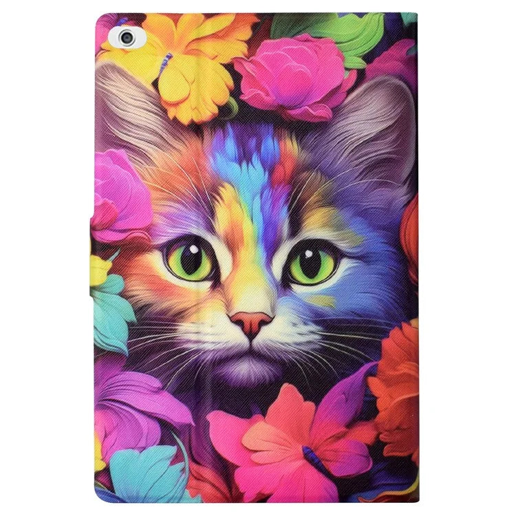 For iPad Mini / Mini 2 / mini 3 / mini 4 / mini (2019) 7.9 inch Case PU Leather Pattern Printed Cover with Card Holder