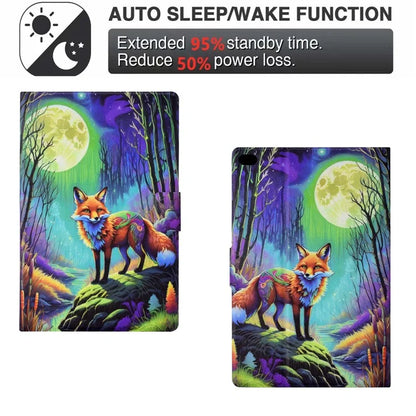 For iPad Mini / Mini 2 / mini 3 / mini 4 / mini (2019) 7.9 inch Case PU Leather Pattern Printed Cover with Card Holder