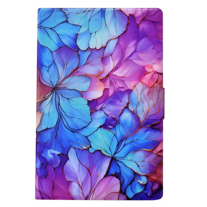 For Samsung Galaxy Tab A9 Case PU Leather Pattern Folding Stand Protective Tablet Cover