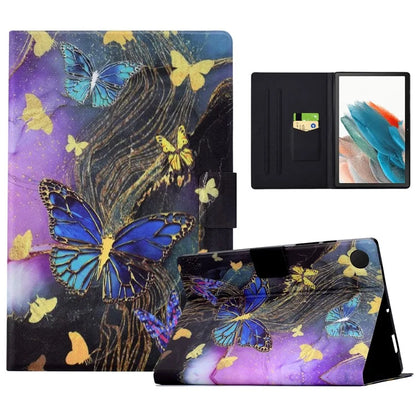For Samsung Galaxy Tab A8 10.5 (2021) X205 X200 / (2022) Case Card Slot Tablet Leather Cover