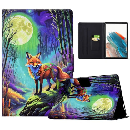 For Samsung Galaxy Tab A8 10.5 (2021) X205 X200 / (2022) Case Card Slot Tablet Leather Cover
