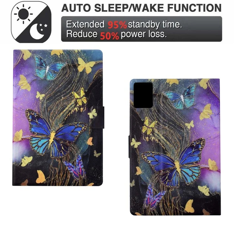 For Lenovo Tab M11 / Xiaoxin Pad 11 2024 Case Pattern Printing PU Leather Tablet Cover