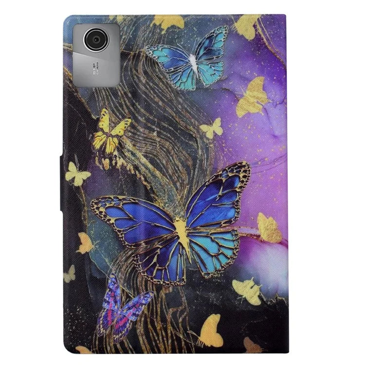 For Lenovo Tab M11 / Xiaoxin Pad 11 2024 Case Pattern Printing PU Leather Tablet Cover