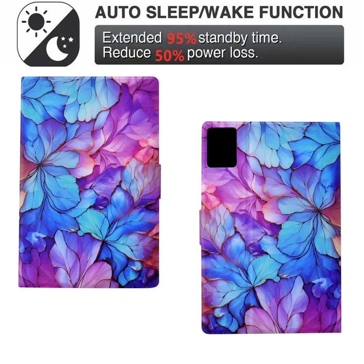For Lenovo Tab M11 / Xiaoxin Pad 11 2024 Case Pattern Printing PU Leather Tablet Cover