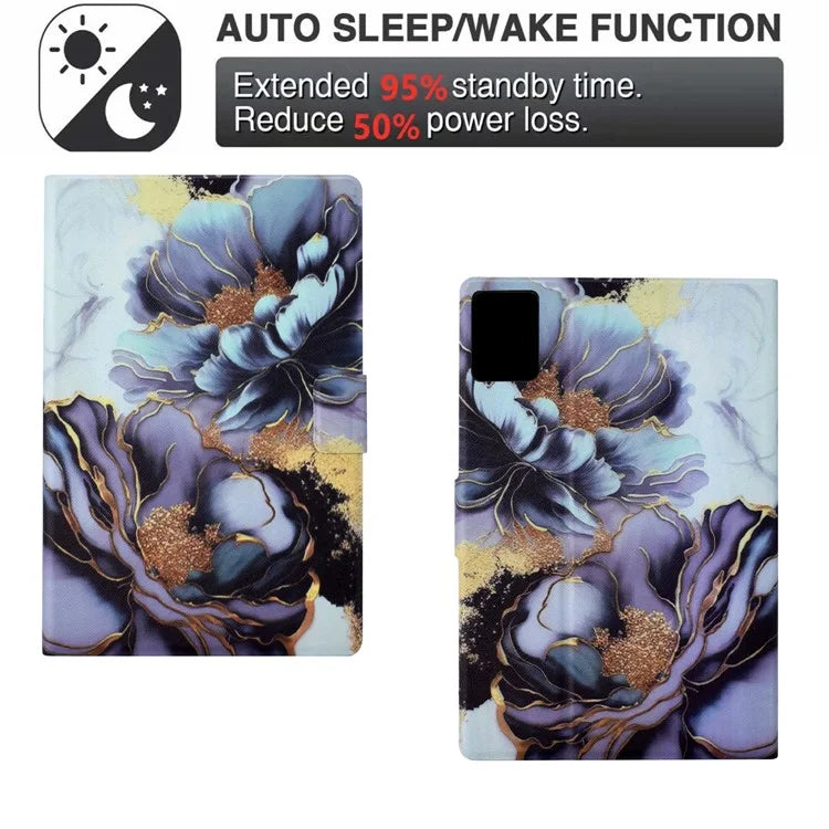 For Lenovo Tab M11 / Xiaoxin Pad 11 2024 Case Pattern Printing PU Leather Tablet Cover