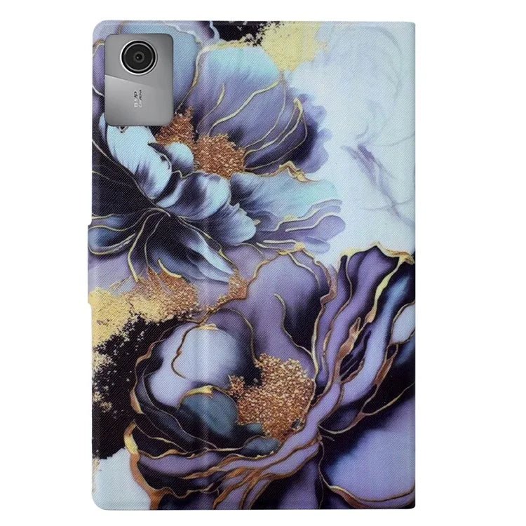 For Lenovo Tab M11 / Xiaoxin Pad 11 2024 Case Pattern Printing PU Leather Tablet Cover