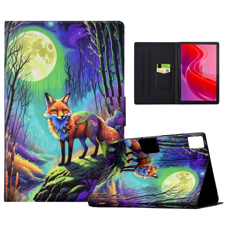 For Lenovo Tab M11 / Xiaoxin Pad 11 2024 Case Pattern Printing PU Leather Tablet Cover