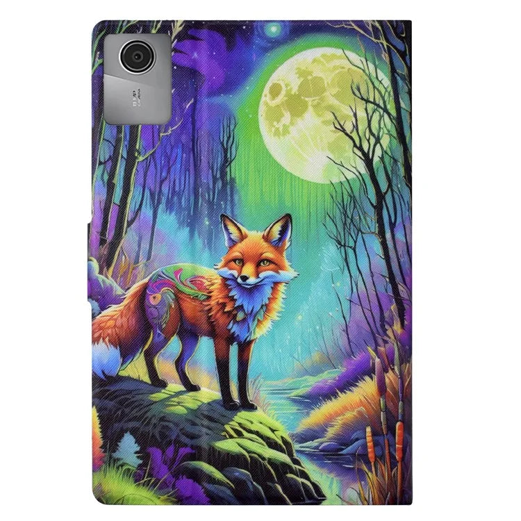 For Lenovo Tab M11 / Xiaoxin Pad 11 2024 Case Pattern Printing PU Leather Tablet Cover